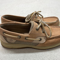 Sperry Leather Boat Shoe LT WEAR Ladies 6