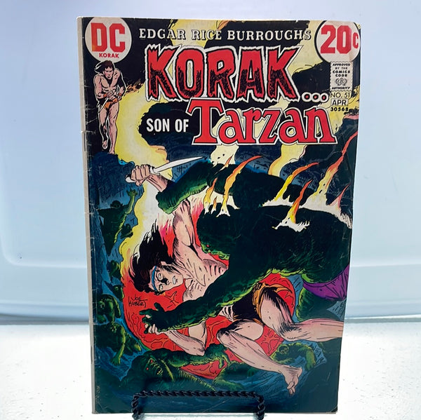Comic Book: DC COMICS 1973 Korak... Son of Tarzan #51 APR WORN