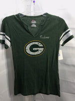 Majestic Greenbay Packers Green Shirt Juniors S