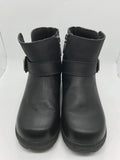 Milwaukee (Lt Wear) Black Leather Motorcycle Boots MB254 Ladies 9
