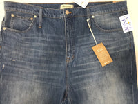 NEW Madewell Blue Jeans Ladies W 36