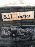 5.11 Tactical Green Denim Pants Mens 32/30