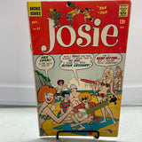 Comic Book Archie Series: 1970 Josie 2 Book Set 36, 37 WORN