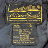Eddie Bauer Navy Blue Multi-Pocket Coat Mens L