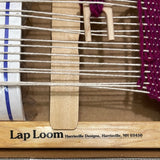 Lap Loom 14.5"x18" Includes: Instruction Booklet, 7 Colors, 1 Plastic Needle, Shed Stick, Stick Shuttle