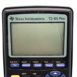 TESTED Texas Instruments TI-83 Plus Calculator (Shows Wear, Needs AAA Batts)