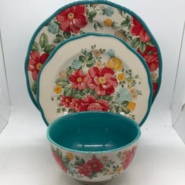 The Pioneer Woman Vintage Floral 10-Piece Dinner Plate Set