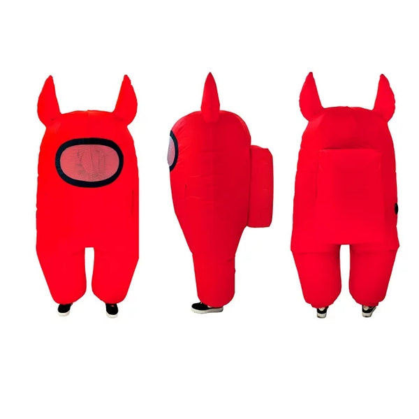 Among Us "Devil Horns" Youth Inflatable Costume