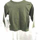 NEW Garanimals Green Long Sleeve Dino Shirt Boys 2T