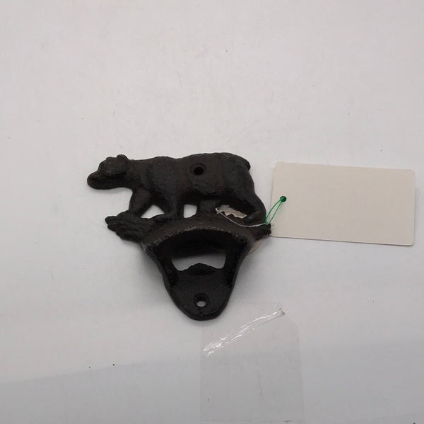NEW! Cast Iron Bottle Opener with a Bear