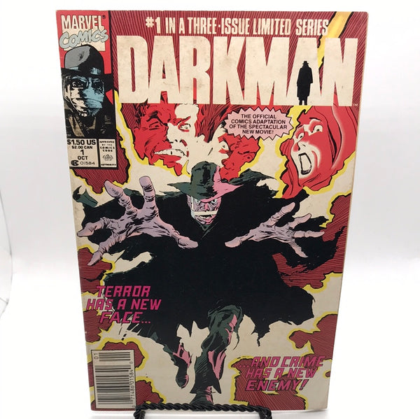 Comic Book: MARVEL COMICS 1990 Darkman #1 GOOD CONDITION