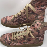 NEW! UAF Combat Flip Flops Pink/Brown Camo Boot Mens 8