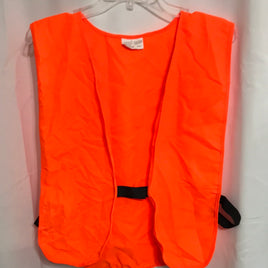 Neon Orange Hunting Vest Adult