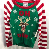 Holiday Sweater "Oh Deer" Boys XS 4-5
