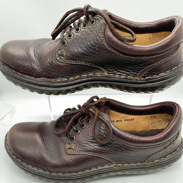 Born Leather Casual/Shoe Dark Brown Mens 8