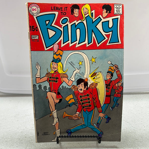 Comic Book: DC COMICS 1969 Leave it to Binky #68 SEPT  WORN