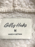 Gilly Hicks Cream Color Sherpa Eared Hoodie Juniors M
