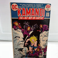 Comic Book: DC Comics 1973 Kamandi The last Boy on Earth! 4 Book Set 30566 WORN