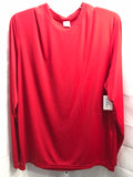 Hanes Red Long Sleeve Shirt Mens XXL