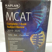 EUC Kaplan MCAT Complete 7 Book Subject Review 2019-2020