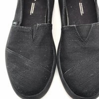 Toms (Show Wear) Black Slip On Shoes Ladies 7