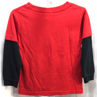 Red and Black "Grandmas Little Heartbreaker" Shirt Boys  3T