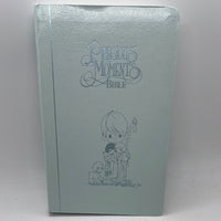 VIntage Book 1985 Precious Moments Bible Baby Blue Cover GREAT CONDITION - No Writing or marks on pages