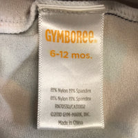 Gymboree (LT WEAR) Blue & Orange Flower Bathing Suit Girls 6-12M