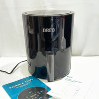 TESTED FOR POWER Dreo Smart Control Air Fryer Gloss Black