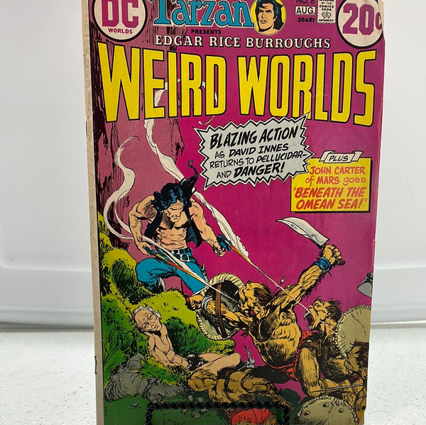 Comic Book: DC COMICS 1973 Weird Worlds #6 AUG 30681 WORN