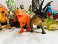 15 PC Dinosaur & Dragon Toy Set Some Animated