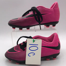 Nike Pink and Black Soccer Cleats 10c