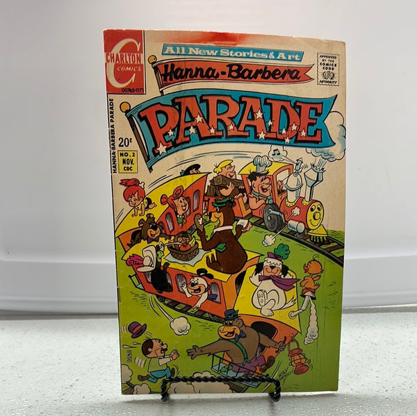 Comic Book: CHARLTON COMICS 1971 Hanna-Barbera Parade #2 NOV WORN