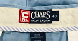 NWT Chaps Shorts Blue Mens 40