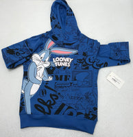 Looney Tunes Hoodie Blue with Bugs Bunny Child 4/5