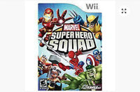 Nintendo Wii Game * Scratching* : Marvel Super Hero Squad Not in Original Case (see second photo)