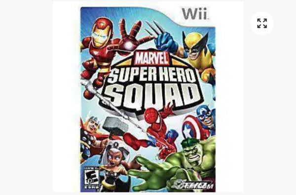 Nintendo Wii Game Marvel Super Hero Squad Not in Original Case (see second photo)