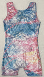 Swim Wear Shorts One Piece Pastel Mermaid Girls 6/7