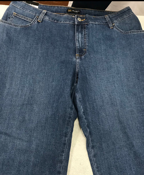 NEW Lee Denim Jeans Ladies 18W Medium