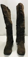 LIKE NEW Restricted Brown Knee High Boots Ladies 8