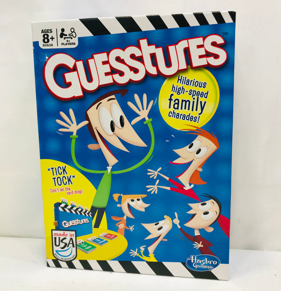 Hasbro Games Guesstures Game COMPLETE