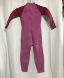 O'Neill Wetsuit Ankle Length Pink YOUTH 4 Lt Staining
