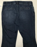 Old Navy Blue Stretch Jeggings "Trouser Flare" Ladies 16