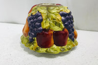 Multicolor Fruit Printed Candle Cover