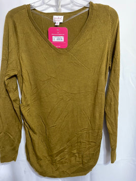 NWT Maternity Clothing: Isabell Sweater Olive Green MEDIUM