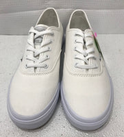 NEW! Fila White Classic Canvas Casual Shoe MENS 7.5/Ladies 9.5