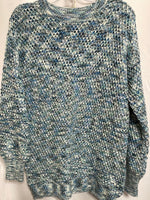 NWT Maternity Clothing: Isabell Knit Sweater Blue/Teal SMALL