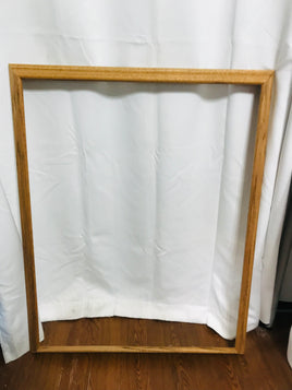 Large Wood Frame 39" x 31" (No Glass)