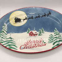 *SM CHIP* St Nicholas Square Christmas Traditions Platter