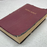 Vintage Bible 1982 Red Cover VERY WELL USED NKJV
